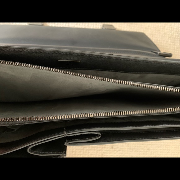 Dunhill Double-Clasp, Full-Size Gunmetal Briefcase - Picture 4 of 7